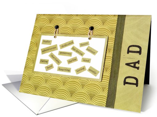 Father's Day- What you are to me card (433295)