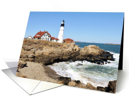 Portland head light card (434261)