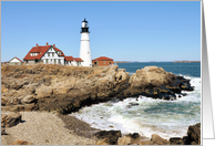 Portland head light card