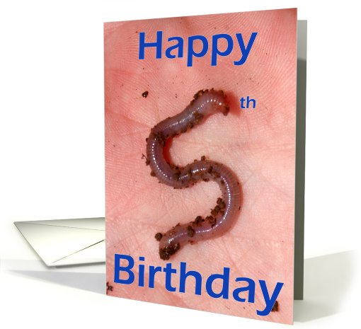 Happy 5th Birthday card (435405)
