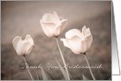 Thank you Bridesmaid - Pink Tulips card