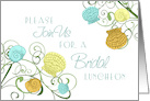 Bridal Luncheon Shells Invitation card