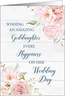 Rustic Pink Floral Goddaughter Wedding Day