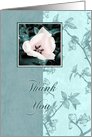 Green thank you parents Card