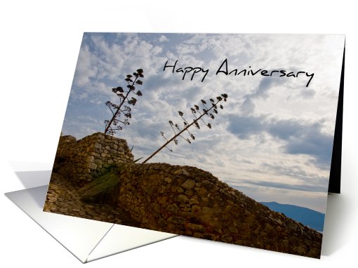 Two Tree Anniversary card (510345)