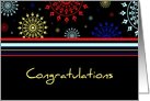 Colorful Congratulations Card