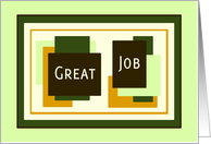 Green Employee Appreciation Card