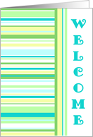 Stripes New Customer Welcome Card