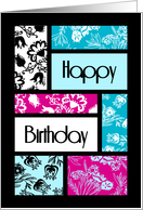 Flowers Birthday Card