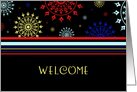 Colorful Business Employee Welcome Card