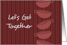 Red Breakfast Invitation Card