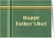 Green Father’s Day Card