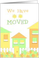 Houses New Address Card