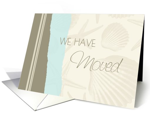 Shells New Address Announcement card (599226)