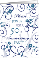 Blue Swirls 50th...