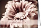 Mother of the Bride Thank You Wedding Day Card - Pink Flower card