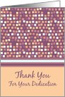 Happy Administrative Professionals Day - Retro Squares card