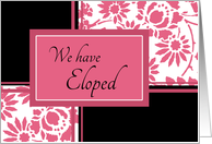 Elopement Party...