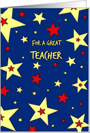 Teacher Appreciation...