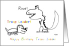 Happy Birthday, Greatest Troop Leader of them All card