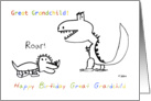 Happy Birthday, Greatest Great-Grandchild Of Them All card