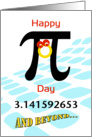 Geek for the Day, Oh, Happy Pi Day card