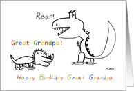 Happy Birthday, Greatest Great-Grandpa of them All card