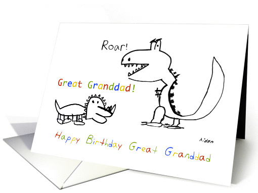 Happy Birthday, Greatest Great-Granddad of them All card (1068037)