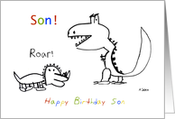 Happy Birthday, Greatest Son of them All card