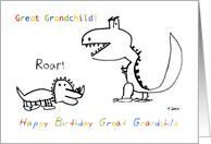 Happy Birthday, Greatest Great-Grandchild Of Them All card