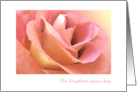 Brighten your day by Thinking of You, rose close view card