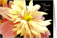 Thank You For Your Kindness and Support, The Beauty of a Peony card