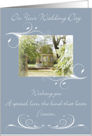 Congratulations On Your Wedding Day, Special Love, Gazebo card