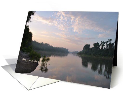 It's time to enjoy, Retirement card (926744)