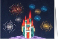 I gaze at the sky... card