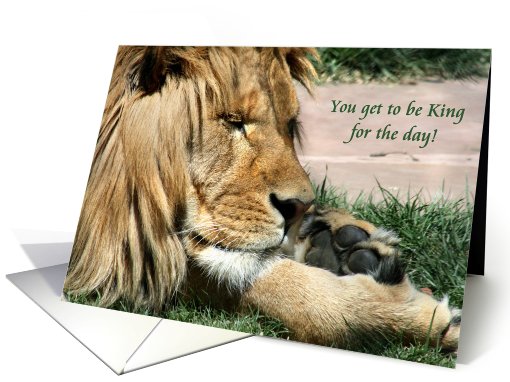Father's Day King card (438772)