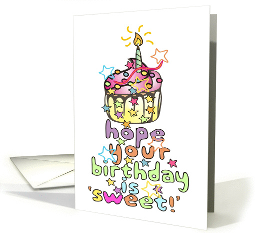 Cup Cake Sweet Birthday card (1152256)