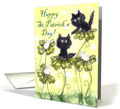 St.Patrick's Day card (582005)