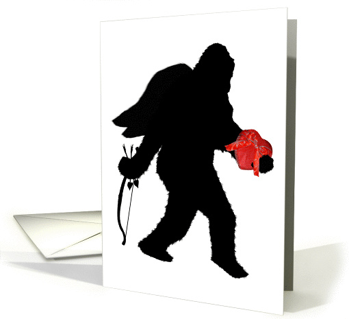 Gone Valentine Squatchin' card (1020531)