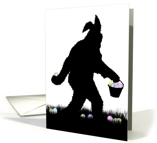 Gone Easter Squatchin card (1040207)