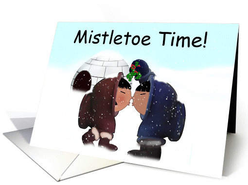 Mistletoe Time! card (523046)