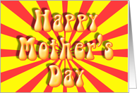 Retro Mother’s Day card