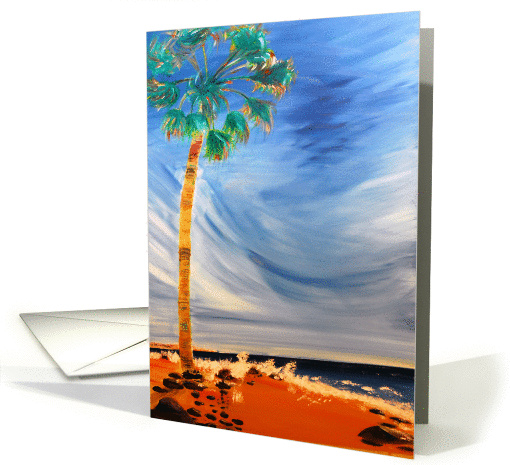 Palm Tree card (439703)
