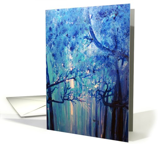 Blue Woods card (443952)