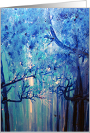 Blue Woods card