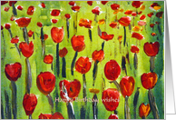 Tulips card