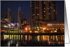 Salford Quays And Bridge card
