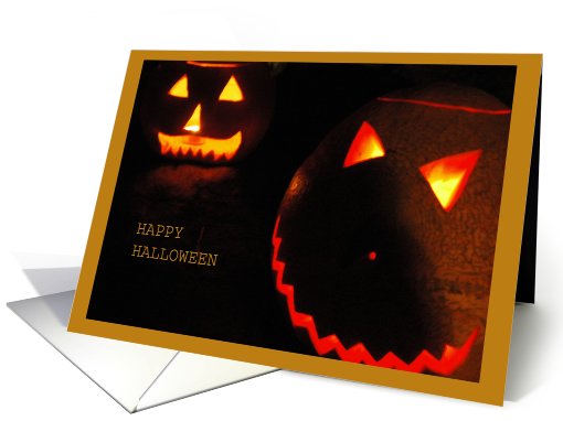 Pumkin Halloween card (472533)