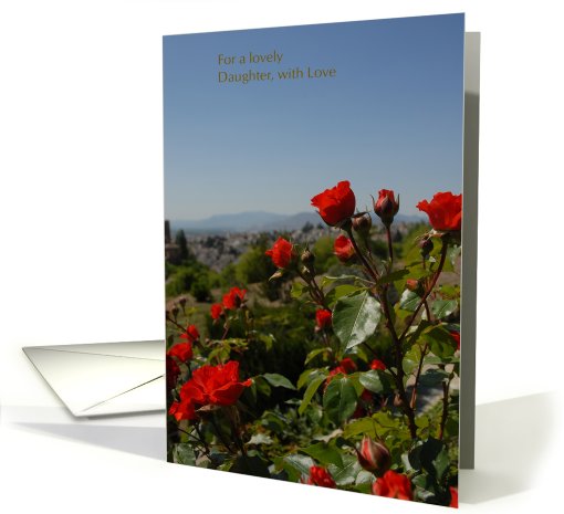 Red Roses card (472543)