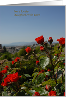 Red Roses card